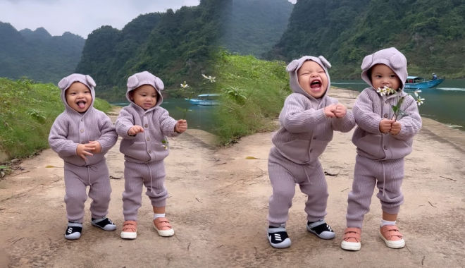 Lisa - Leon quẩy nhiệt tình Baby Shark ở quê ngoại