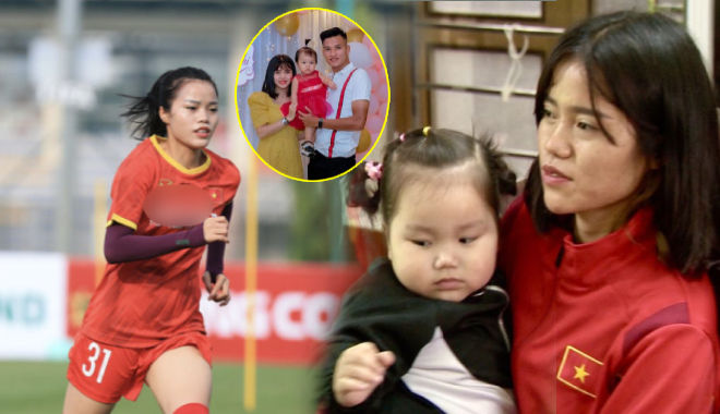 Nữ cầu thủ Việt xa cách con gái 8 tháng, lúc về con gọi mẹ là chị