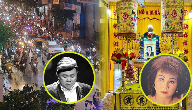 Quang cảnh đám tang nghệ sĩ: người đông đảo fan đưa tiễn, người cô đơn