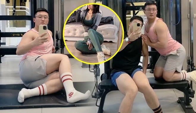 Thanh niên cosplay các chị gái ở phòng gym: Tạo dáng rất gì và này nọ