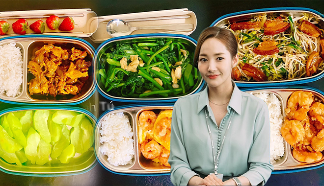 Menu cơm dân văn phòng: Gà kho, trứng chiên... bao no, không sợ ngán
