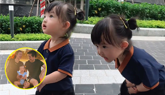 Ái nữ nhà Đông Nhi mới hơn 1 tuổi đã biết gọi dạ bảo vâng
