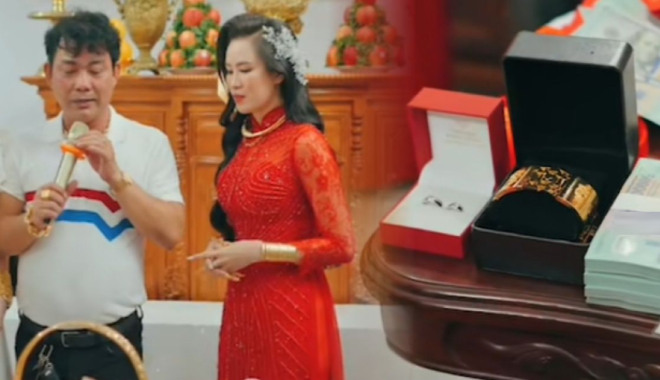 Anh rể của năm: Tặng em vợ 200 triệu, 3 lượng vàng, 1 nhẫn hột xoàn
