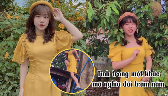 MC ở đám cưới xưa rồi, cô gái leo lên đọt sầu riêng dõng dạc dẫn lễ