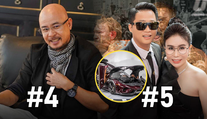 Top 8 người sở hữu nhiều siêu xe nhất Việt Nam: Bất ngờ với thứ hạng