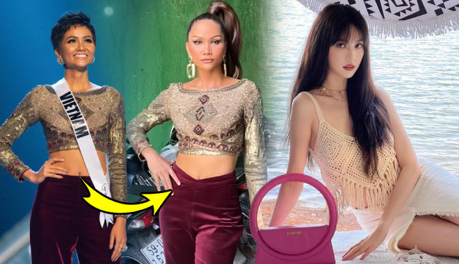 Ảnh hot sao Việt 4/4: H'Hen Niê mặc lại set đồ thời Miss Universe 2018