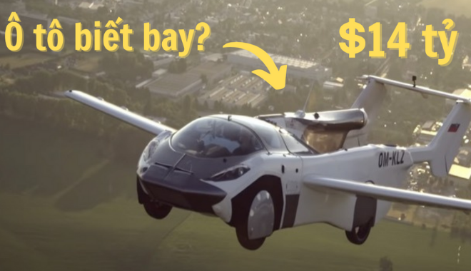 Không còn lo kẹt xe, những chiếc ô tô bay đang dần được hoạt động