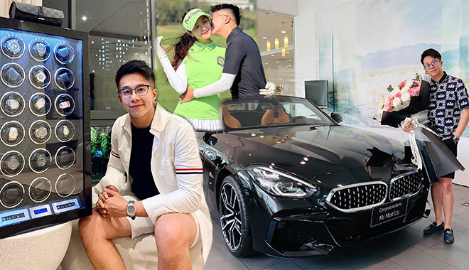 Bạn trai Hương Giang giàu khủng: nhìn BST đồng hồ hiệu là biết ngay