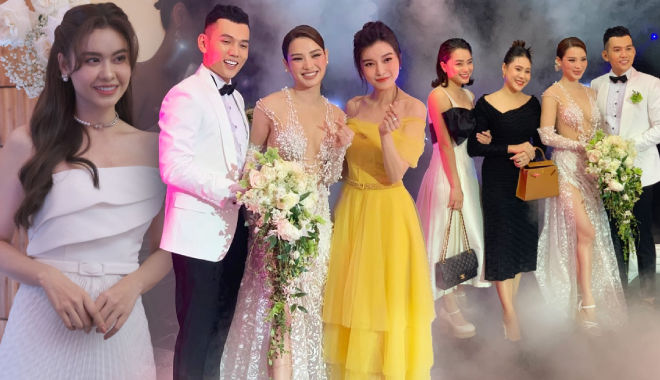 Dàn sao Việt đổ bộ đám cưới của Phương Trinh Jolie - Lý Bình
