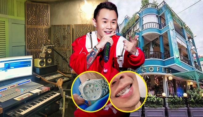 Khối tài sản khủng của Binz: cơ ngơi 28 tỷ, răng cũng đính kim cương