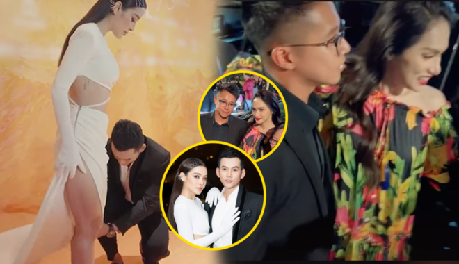 Mỹ nhân Vbiz được nửa kia nuông chiều chốn đông người