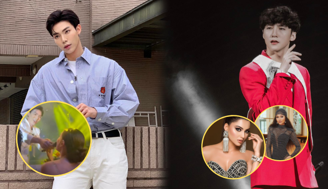 Sao nam Vbiz có dàn bè hùng hậu toàn những mỹ nhân đình đám