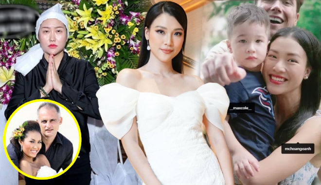 Sao Việt ly hôn chồng ngoại quốc: Hoàng Oanh đi chơi chung vì con