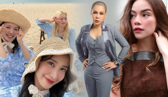 Ảnh hot sao Việt 6/5: Việt Hương gây ngỡ ngàng với quả đầu trọc lóc