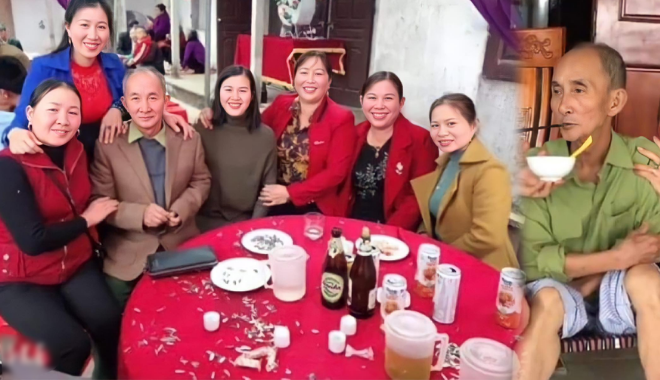 Cha già nuôi 10 con, nay 10 con chăm lại cha già: Ấm lòng con báo hiếu