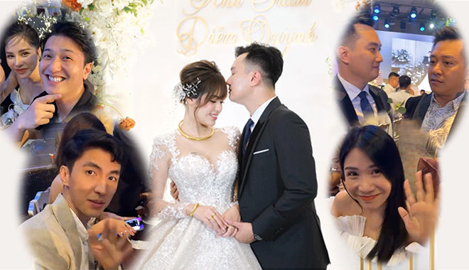 Dàn sao Việt dự đám cưới Anh Tuấn: đủ mặt nam thần của vũ trụ VTV