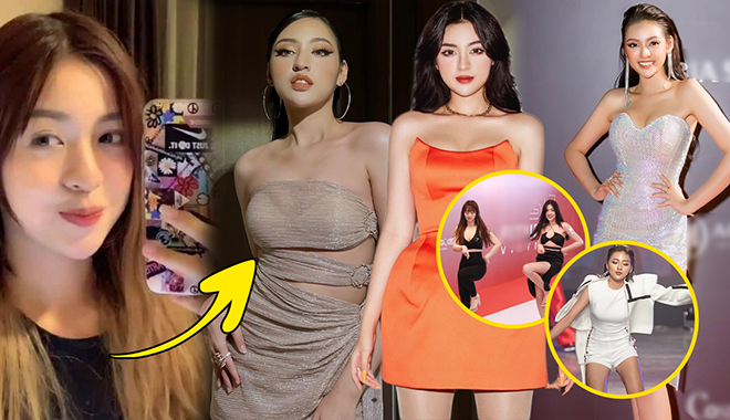 Hot girl "trứng rán" thi The Face lẫn Hoa hậu, dự event như celeb