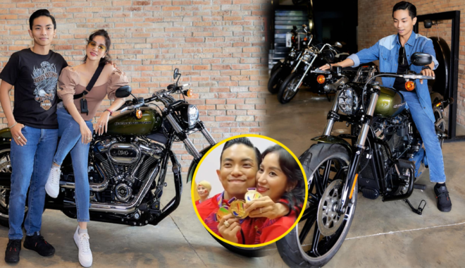 Khánh Thi chiều Phan Hiển: mua mô tô khi chồng đoạt 3 HCV SEA Games 31