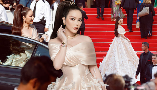 Lý Nhã Kỳ thu hút truyền thông khi xuất hiện ở LHP Cannes ngày thứ 3