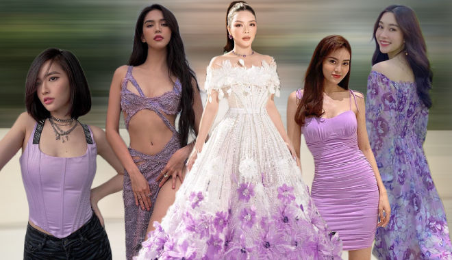 Sao Việt diện đồ tím hoa oải hương: Lý Nhã Kỳ chiếm spotlight ở Cannes