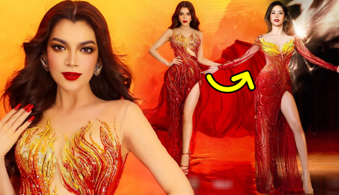 Ảnh hot sao Việt 23/6: Trân Đài "đụng" ý tưởng váy dạ hội với Nam Em