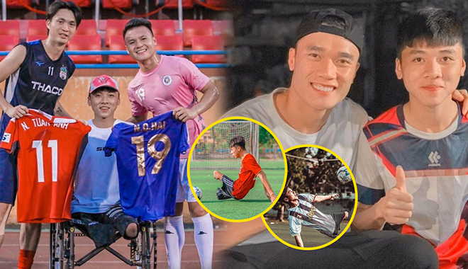 "Cậu bạn không chân" và niềm đam mê mãnh liệt với trái bóng tròn