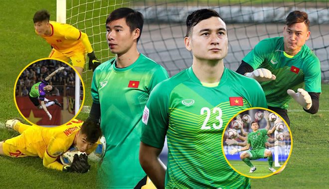 Những "người nhện khung thành" của bóng đá Việt Nam