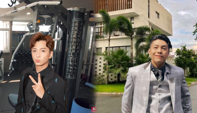 Sao Việt ở biệt thự chục tỷ: Nhà Ngô Kiến Huy có phòng gym to "vật vã"