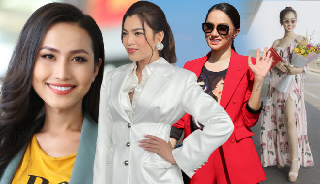 Style lên đường đi thi quốc tế của mỹ nhân chuyển giới Vbiz