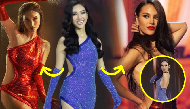 Thí sinh HHHV VN "copy" 2 nữ hoàng sắc đẹp Philippines