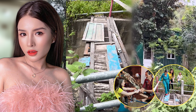 Từng sống trong căn nhà gần vách đá, Bà Nhân quay lại thăm chốn xưa