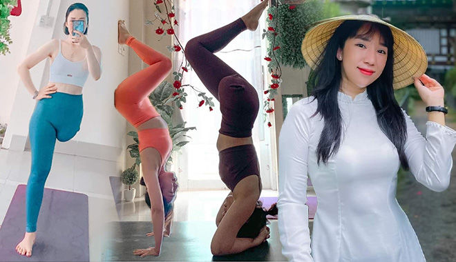 Câu chuyện truyền cảm hứng của cô gái "một chân" và tình yêu Yoga