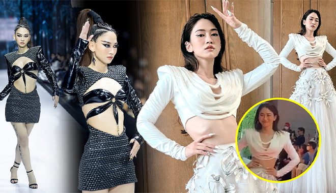 Lê Bống catwalk tại Thailand fashion Week: Đã biết "tém cái nết"