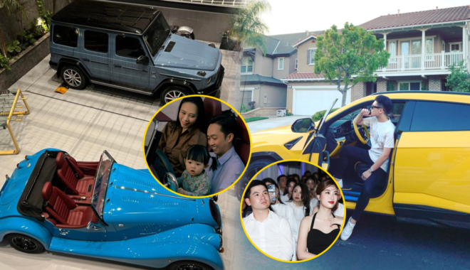 Nửa kia của mỹ nhân Việt có thú chơi siêu xe: chồng Mỹ Linh có cả BST