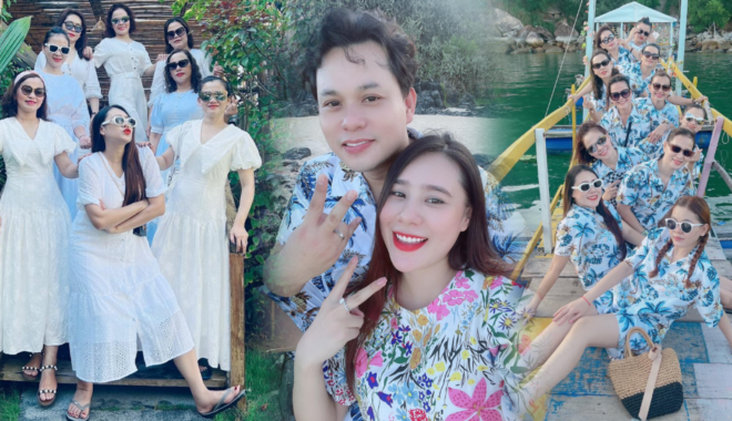 Quy tắc đi chơi của mẹ bầu Hồ Bích Trâm cùng 7 chị chồng