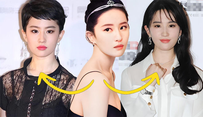 "Thần tiên tỷ tỷ" Lưu Diệc Phi: Đẹp rạng ngời nhưng không hợp tóc mái