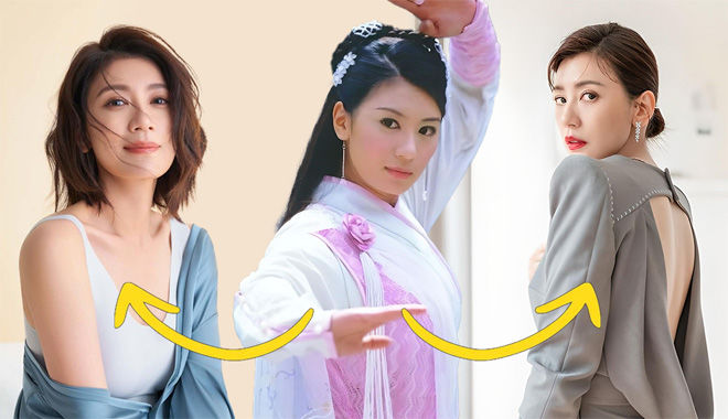 "Triệu Mẫn" Giả Tịnh Văn ở tuổi 48: Mẹ 3 con mà trẻ như gái son rỗi
