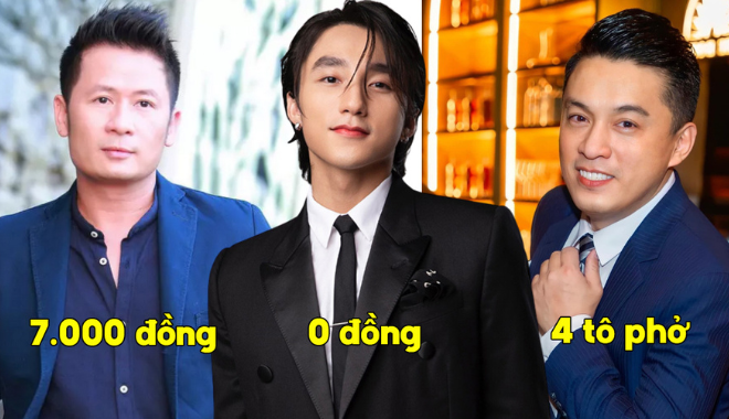 Cát-xê show đầu tiên của sao Việt: Sơn Tùng M-TP không có đồng nào