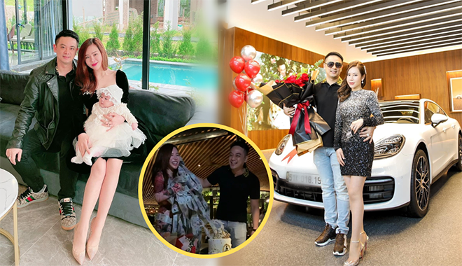 Cô nàng 9x được chồng tặng bánh kem rút tiền 200 triệu, tậu "xế hộp" 