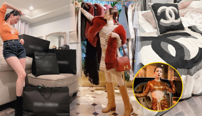 Lệ Quyên xứng danh "chiến thần shopping": Thành quả mua sắm quá khủng