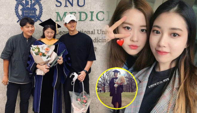 Chị em gái tài giỏi của sao Hàn: Em gái Song Joong Ki là Tiến sĩ