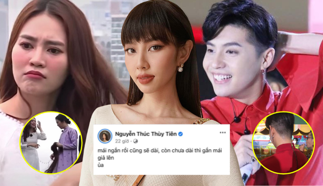 Những lần bị bóc xài tóc giả của sao Việt: Thùy Tiên đối đáp siêu hài