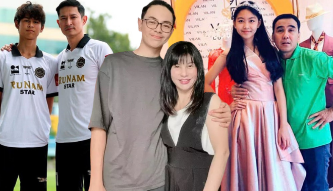 Sao Việt có chiều cao khiêm tốn nhưng con cái cao vượt trội