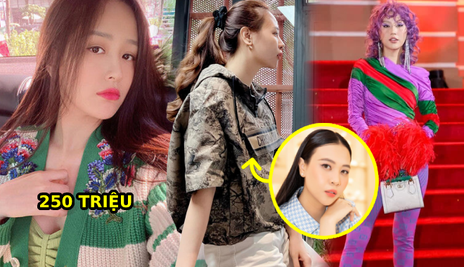 Sao Việt diện đồ hiệu mà "nó lạ lắm": Áo 100 triệu bị ví như áo mưa 