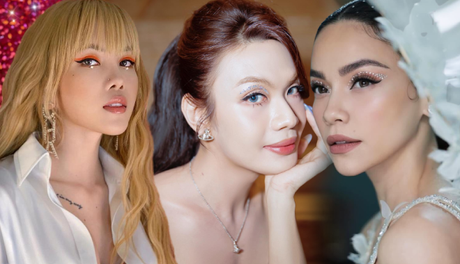 Sao Việt đính đá lên mắt kỳ công: Đào Bá Lộc không thua chị kém em