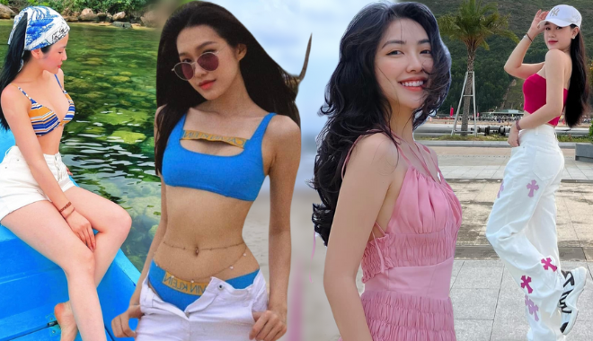Soi thời trang đi biển của các nàng WAGs: Doãn Hải My chuộng khoe eo