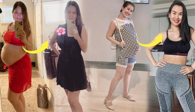 Sao Việt giảm cân thần tốc sau sinh: Duy Uyên giảm 10kg chỉ 1 tháng