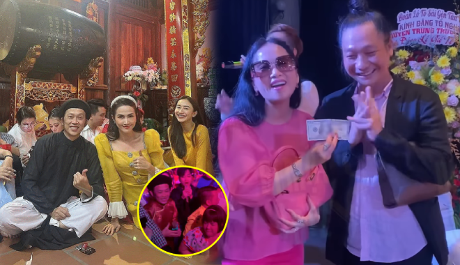 Dư âm giỗ Tổ nghề: Hoài Linh hát bolero remix quậy cùng dàn nghệ sĩ