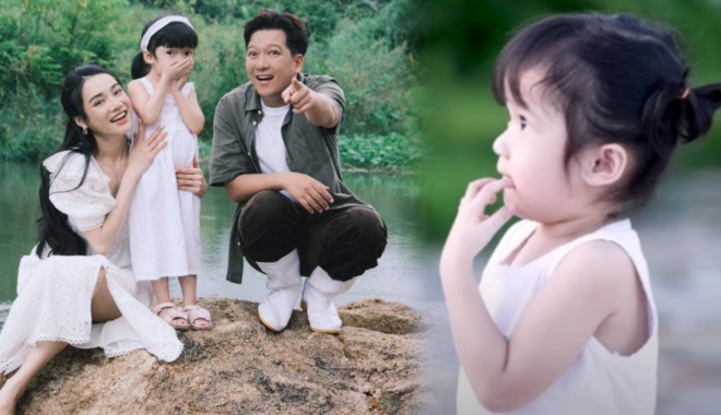 Khung hình gia đình Trường Giang gây sốt: Bé Destiny chiếm spotlight