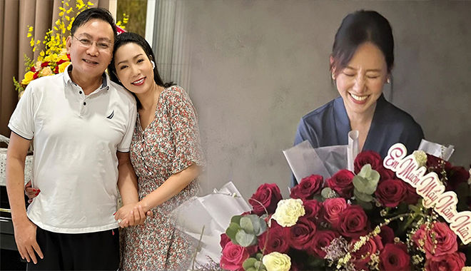 Mỹ nhân Việt được chồng tặng quà "khủng" kỉ niệm ngày cưới